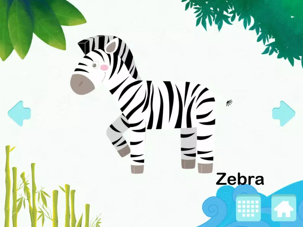 Animals Picture Book: Kids first words and Games iPad 应用截图