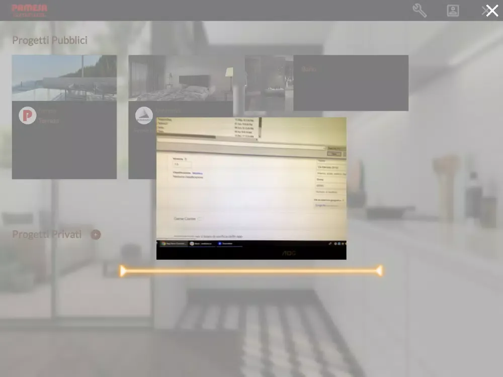 ภาพหน้าจอของ PamesaVX Viewer iPad 