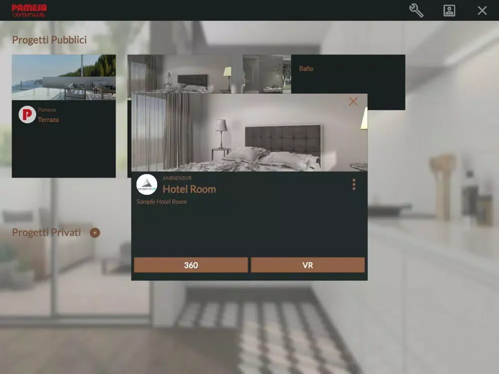 ภาพหน้าจอของ PamesaVX Viewer iPad 