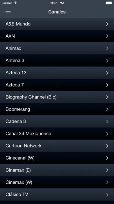 Скриншоты La Tele México