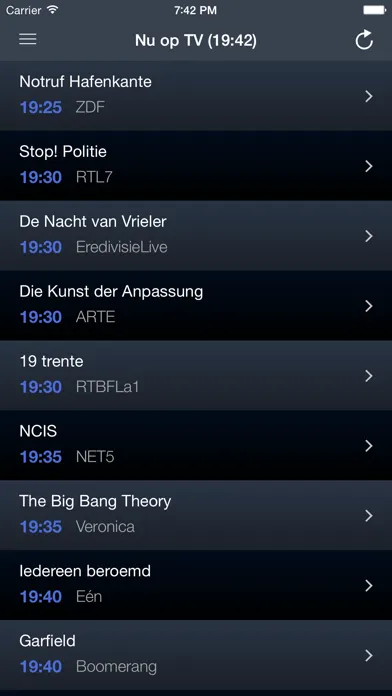 Nederlandse TV स्क्रीनशॉट