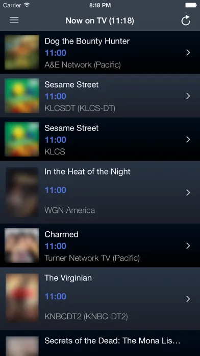 Captures d'écran de The TV USA California