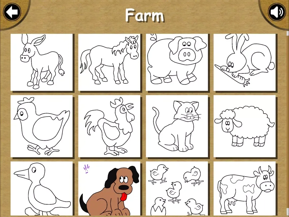 Baby Paint - Coloring book iPad  স্ক্রিনশট