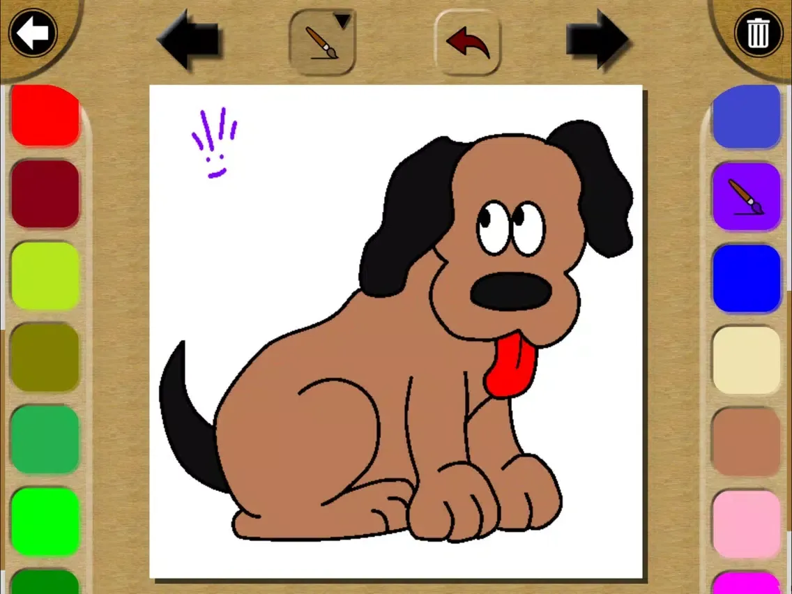 Baby Paint - Coloring book iPad  স্ক্রিনশট