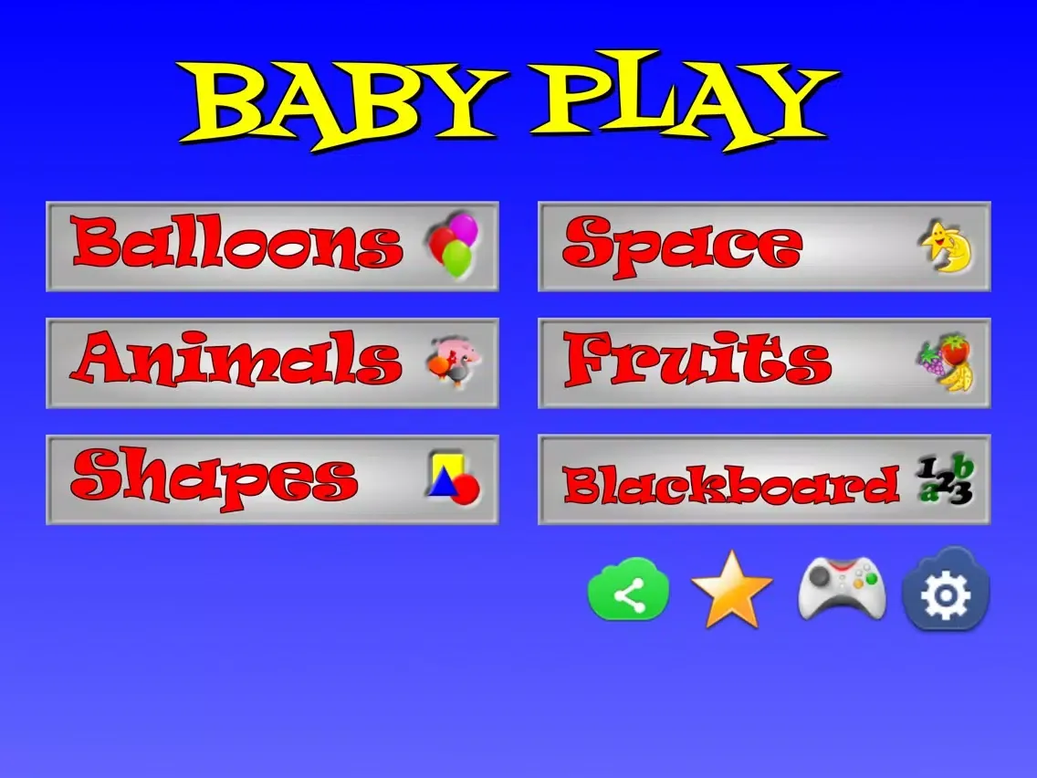ภาพหน้าจอของ Baby Play - Games for babies iPad 