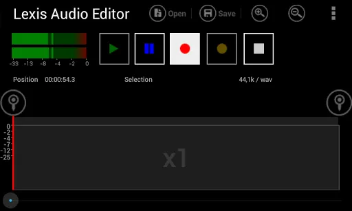 Lexis Audio Editor スクリーンショット