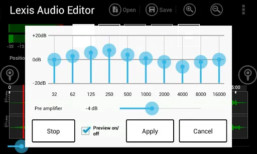 Lexis Audio Editor スクリーンショット