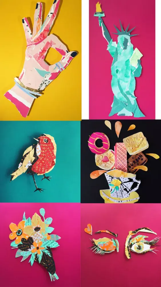 Paper Collages Screenshots