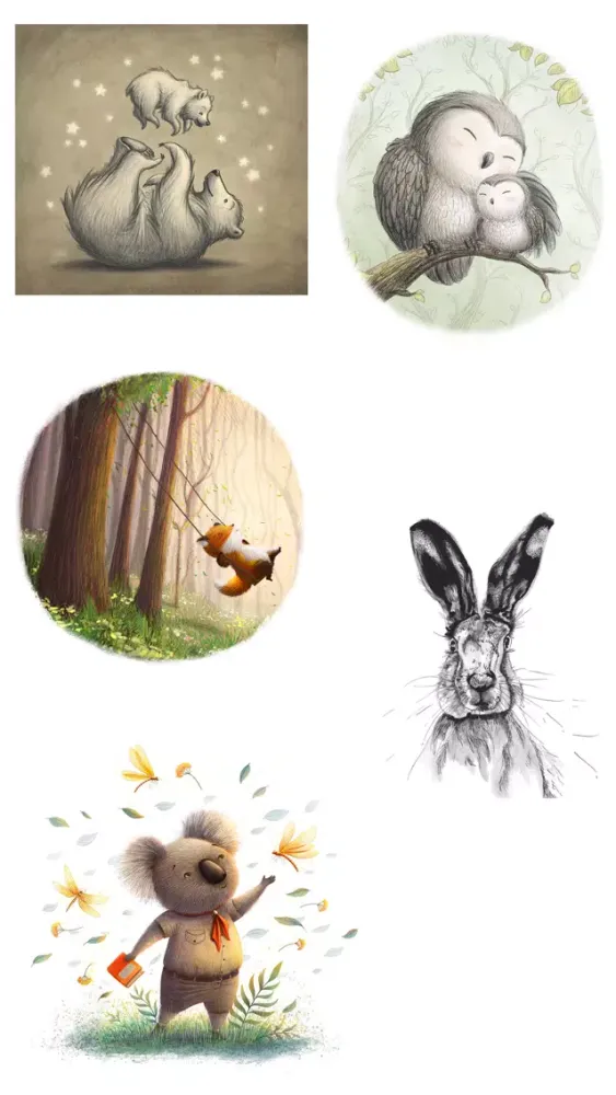 Capturas de pantalla de Story Time.