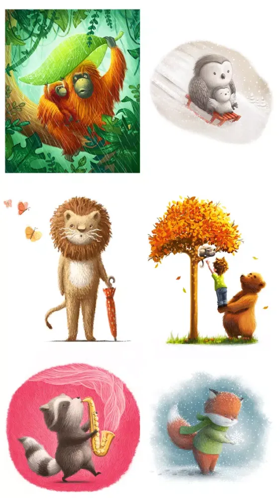 Capturas de pantalla de Story Time.
