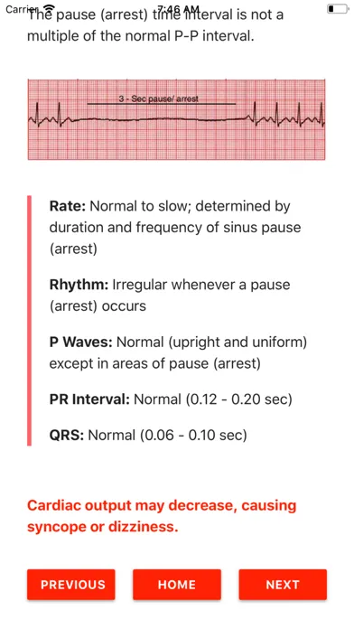 Tangkapan layar ECG FlashCards