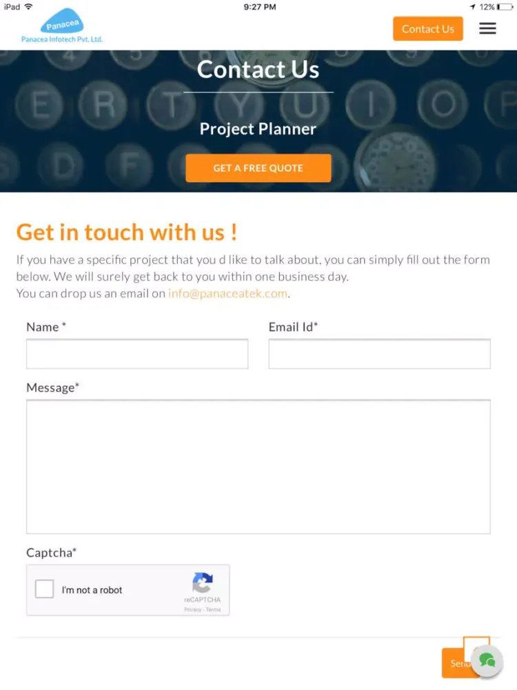 Panacea Infotech Pvt Ltd iPad 应用截图