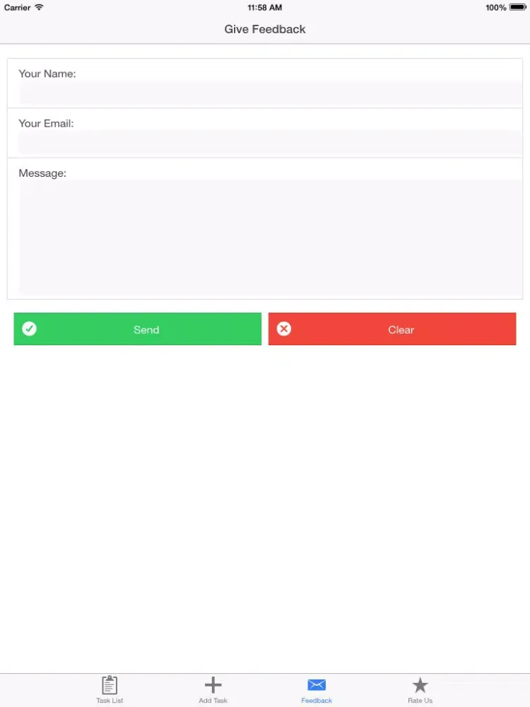 Todo List Reminder iPad 應用截圖