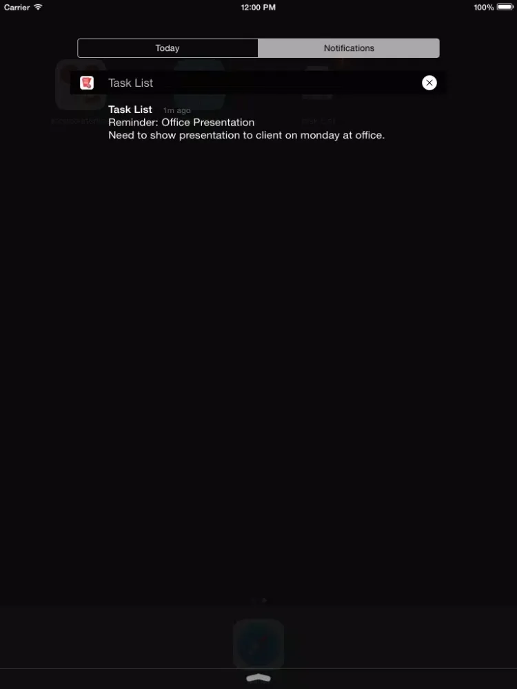 Todo List Reminder iPad 應用截圖