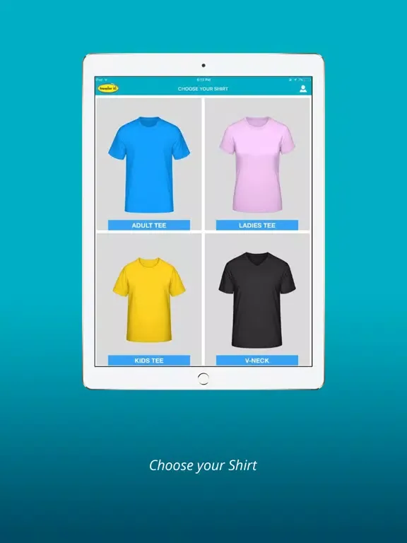 Tangkapan layar Transfer It - T-shirt Designer iPad 
