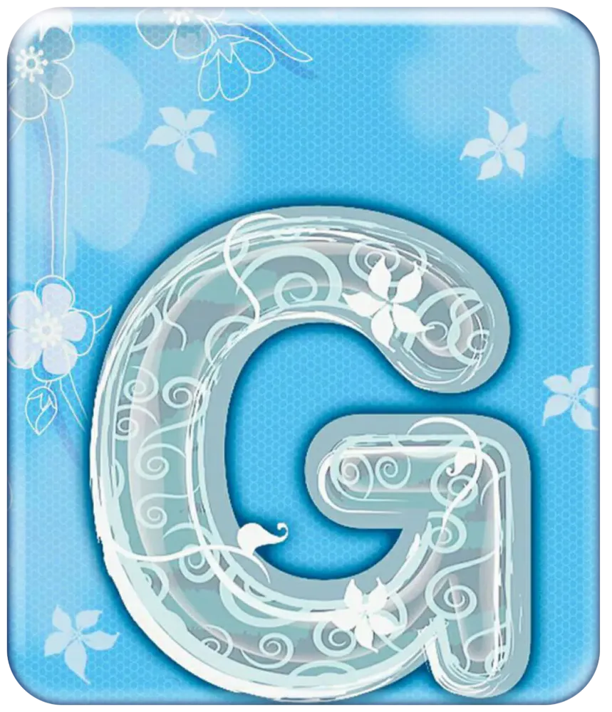 Tangkapan skrin G Letters Wallpaper HD