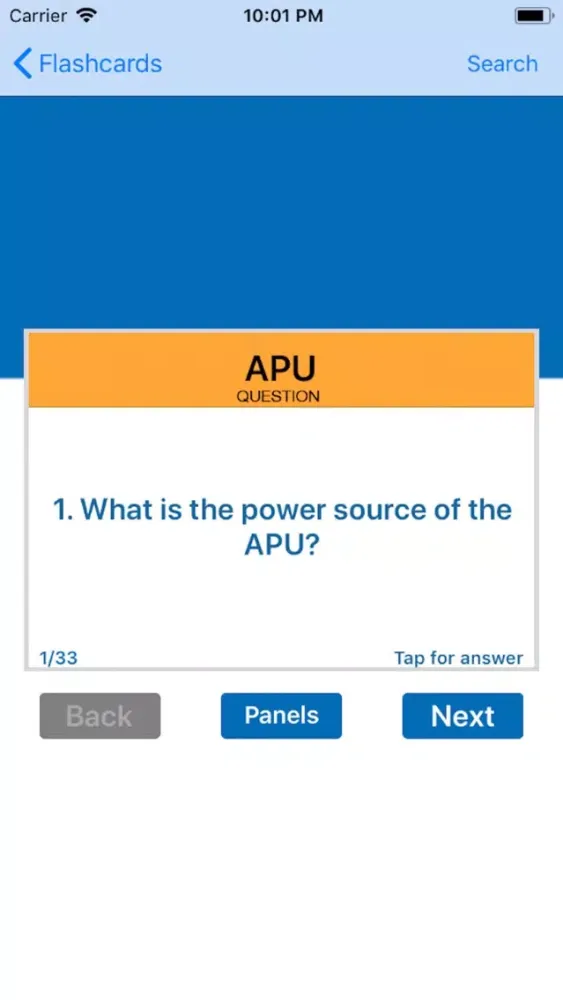 Pan Am 747-400 Study App स्क्रीनशॉट