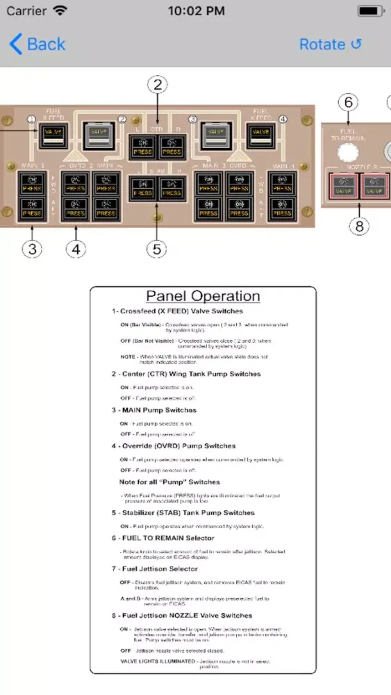 Pan Am 747-400 Study App स्क्रीनशॉट