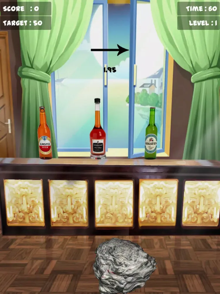 Tangkapan skrin Best Bottle Shoot 3D - Shoot the Bottles iPad 