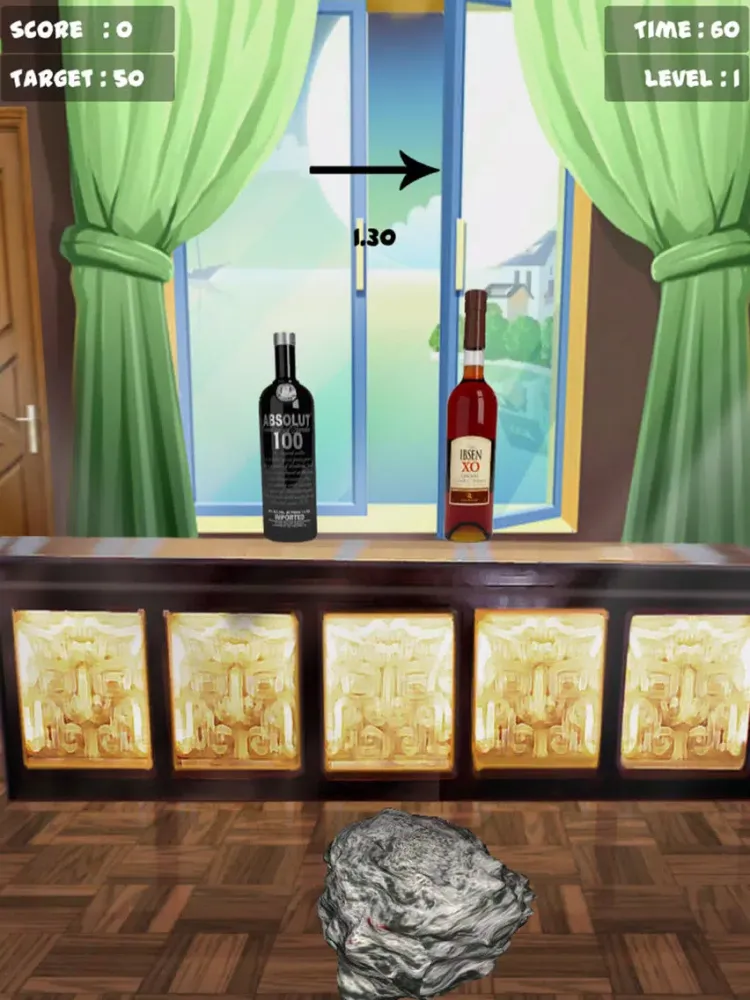 Tangkapan skrin Best Bottle Shoot 3D - Shoot the Bottles iPad 