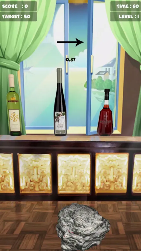 Tangkapan skrin Best Bottle Shoot 3D - Shoot the Bottles