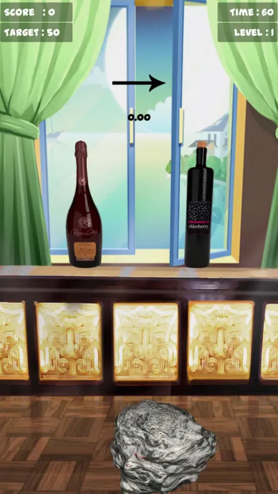 Tangkapan skrin Best Bottle Shoot 3D - Shoot the Bottles
