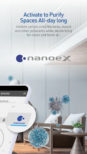 Capturas de tela do Panasonic Comfort Cloud