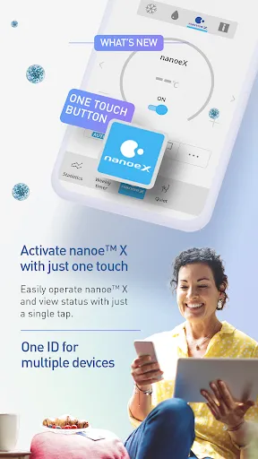 Capturas de tela do Panasonic Comfort Cloud