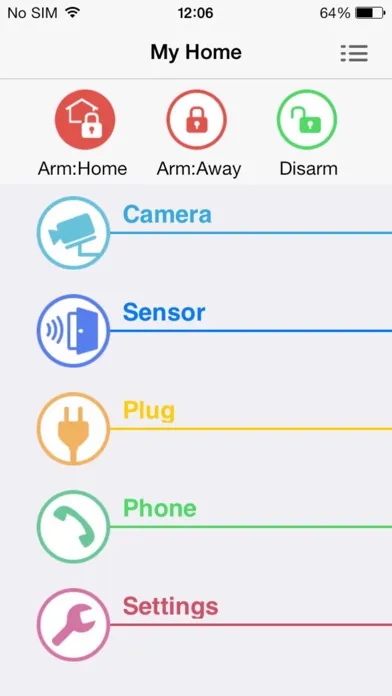Home Network System スクリーンショット