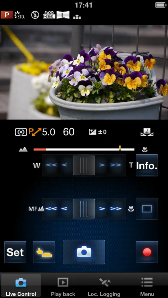 Panasonic Lumix Link 스크린샷