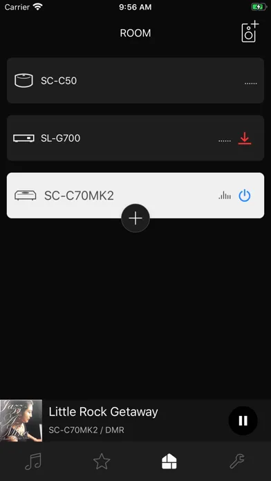 Technics Audio Center Screenshots