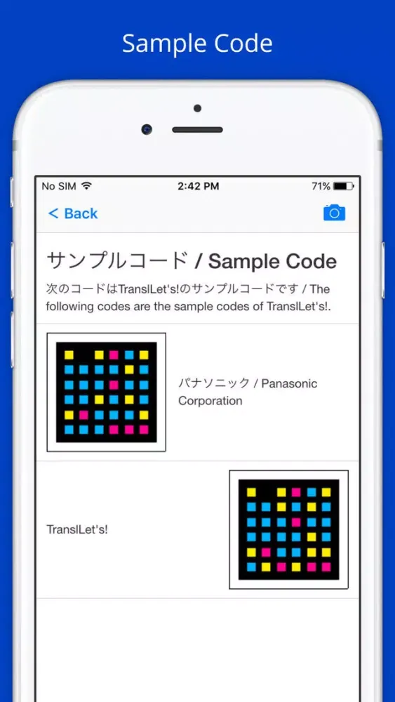 TranslLet's! Screenshots