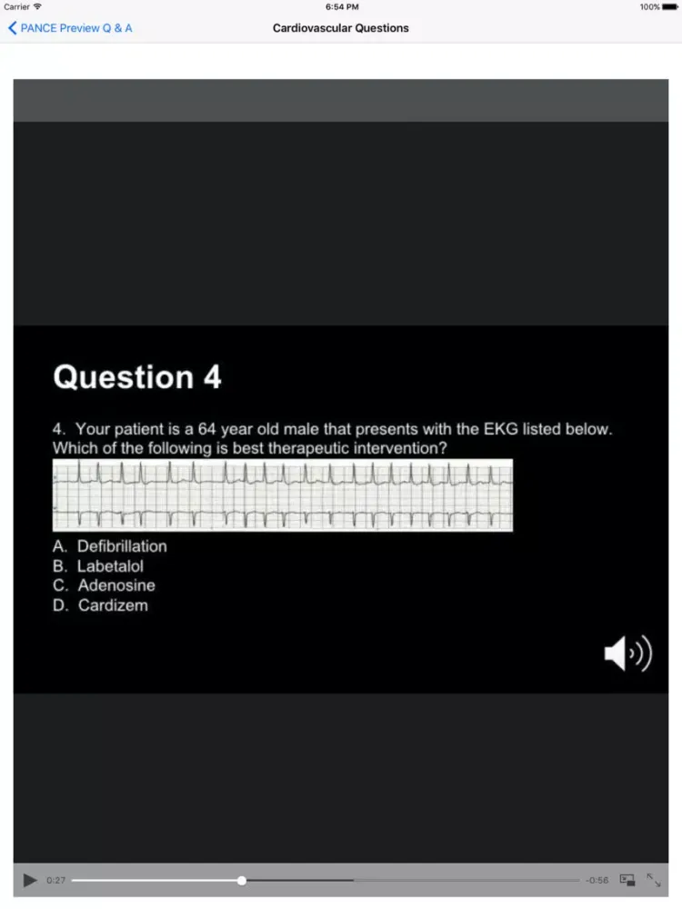 Captures d'écran de Complete PANCE & PANRE Preview Questions Free iPad 