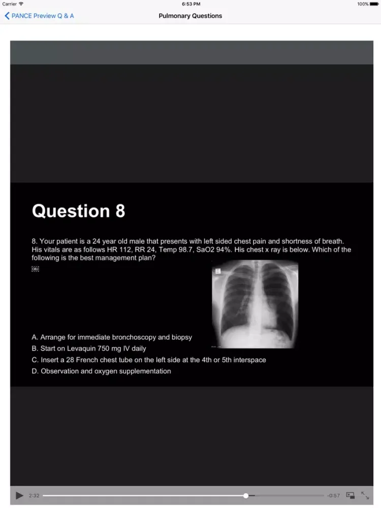 Captures d'écran de Complete PANCE & PANRE Preview Questions Free iPad 