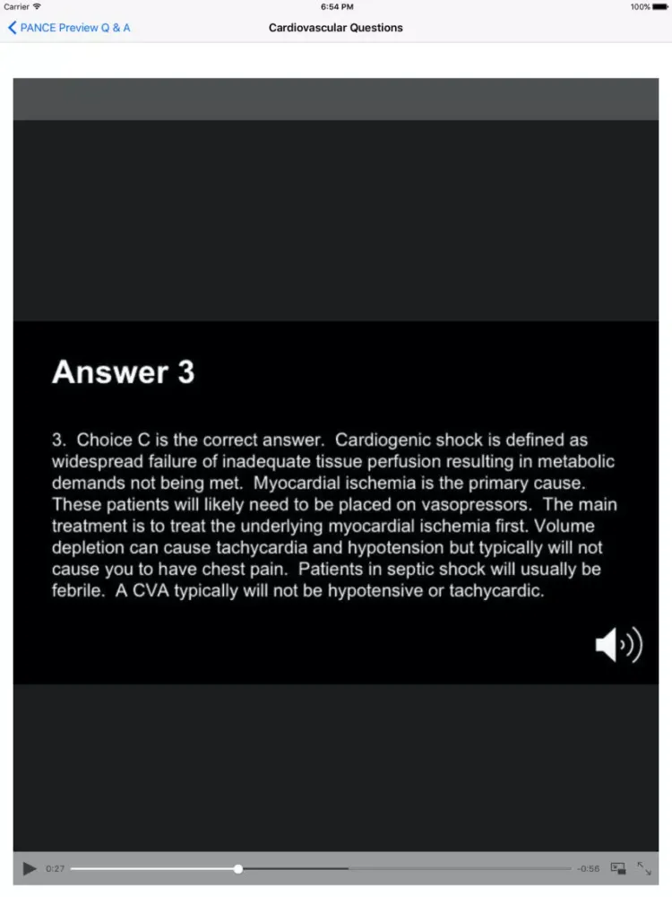 Captures d'écran de Complete PANCE & PANRE Preview Questions Free iPad 