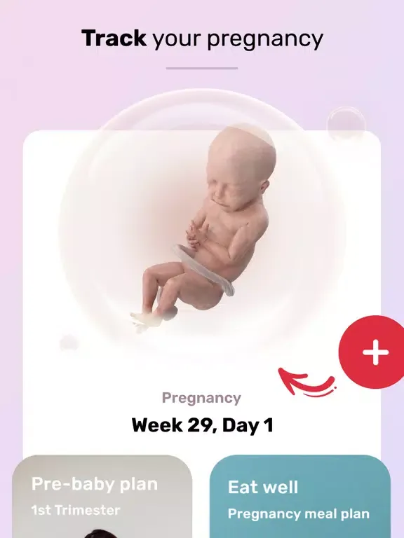 Zrzuty ekranu Period Tracker -Ovulation Clue iPad 