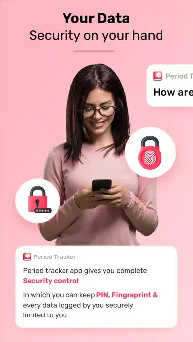 Zrzuty ekranu Period Tracker -Ovulation Clue