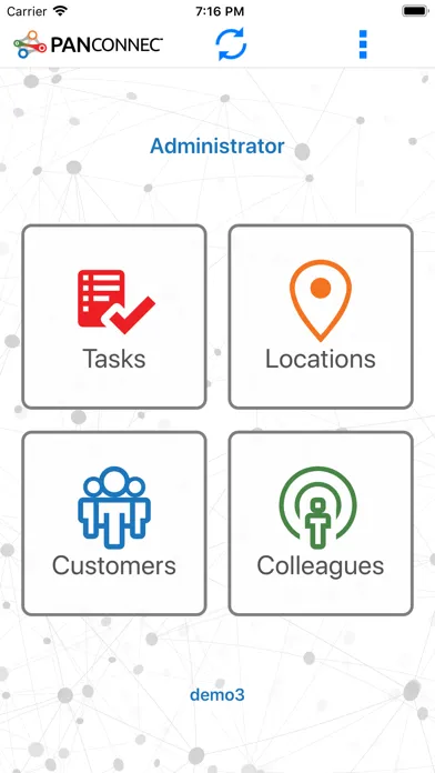 Zrzuty ekranu PanConnect Mobile (Public)