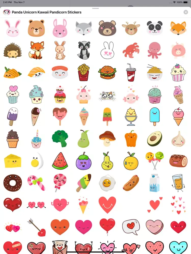 Panda Unicorn Kawaii Pandicorn iPad  Screenshots