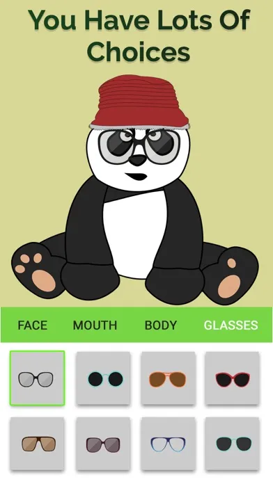 Ảnh chụp màn hình của Panda Emoji : Make Panda Stickers & Moji