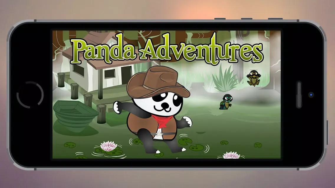 Captures d'écran de Panda Adventures - Run across the forrest - Free Kid Game