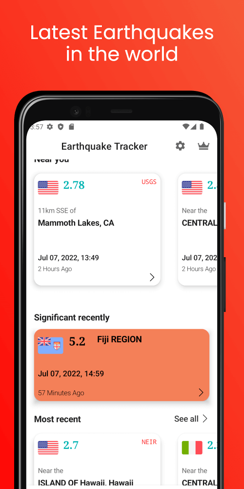 Earthquake Tracker-screenshot-1