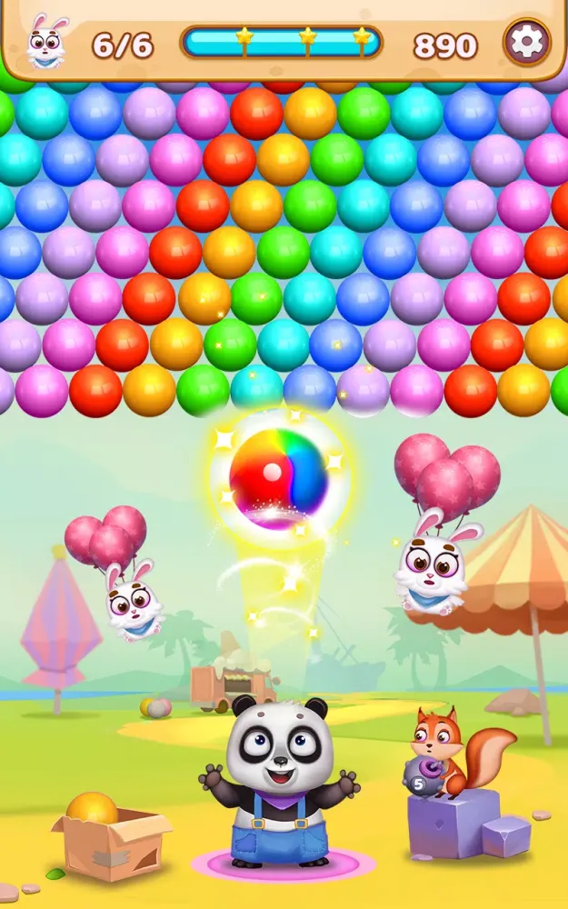 Panda Bubble Shooter Mania Screenshots