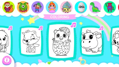 Ảnh chụp màn hình của Coloring : Cute Hatch