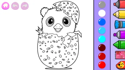 Ảnh chụp màn hình của Coloring : Cute Hatch