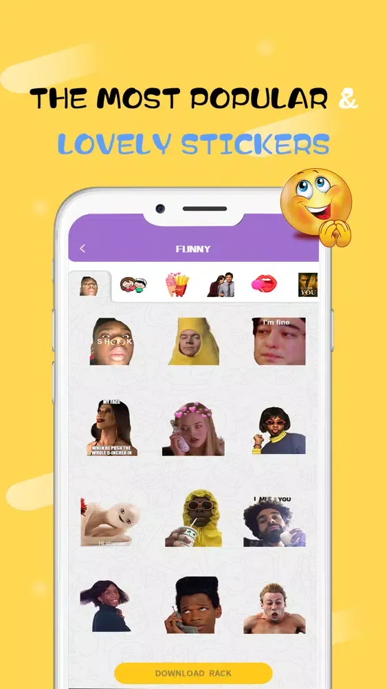 Fancy Stickers-Emoji Sticker Screenshots