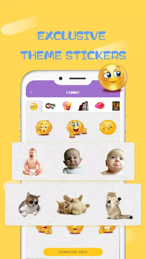 Fancy Stickers-Emoji Sticker Screenshots