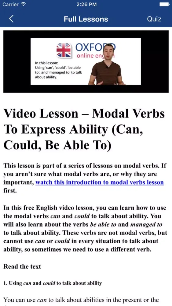 Online English Lessons Free سکرین شاٹس