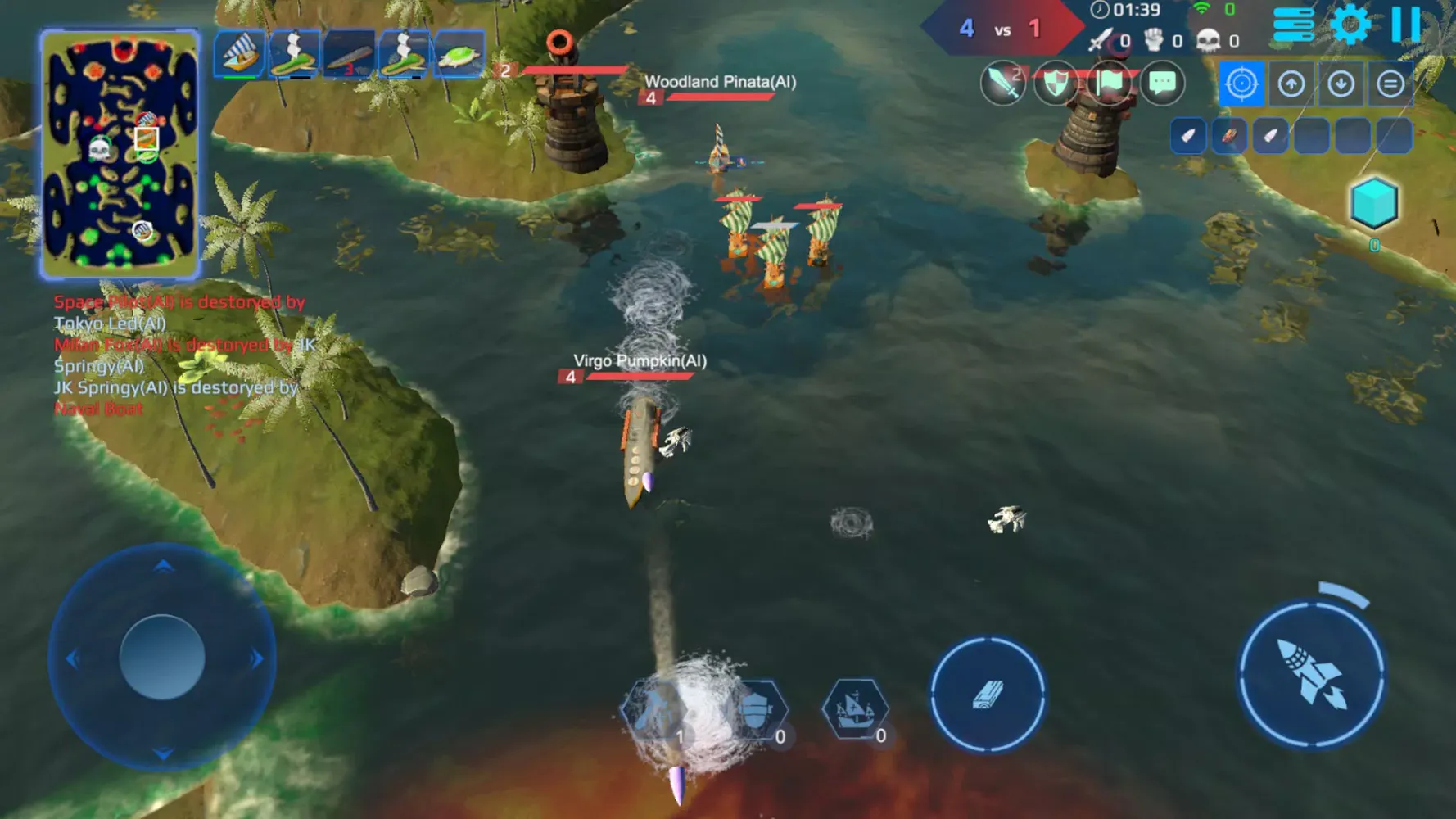 Screenshot di Sea War 5v5