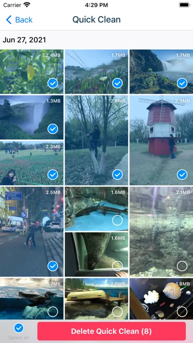 Capturas de tela do Smart Photos - Album Cleaner